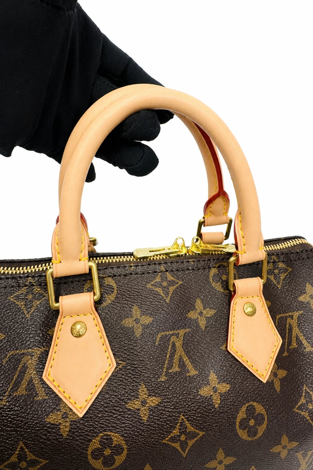 Louis Vuitton Speedy25 Monogram Canvas Handbag 2WAY Shoulder bag Crossbody