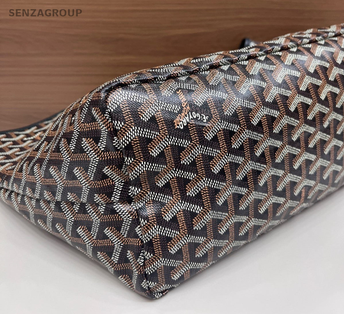 Goyard Tote PM Shoulder Bag Black Used Women Classic Fashion