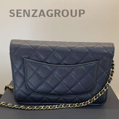 Chanel Classic Quilted Leather Chain Shoulder Crossbody Bag - Women's Fashion