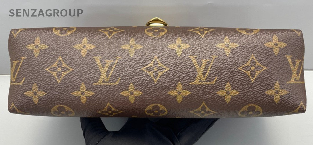 Louis Vuitton Saint Monogram Chain Strap Shoulder bag Purple Red Women