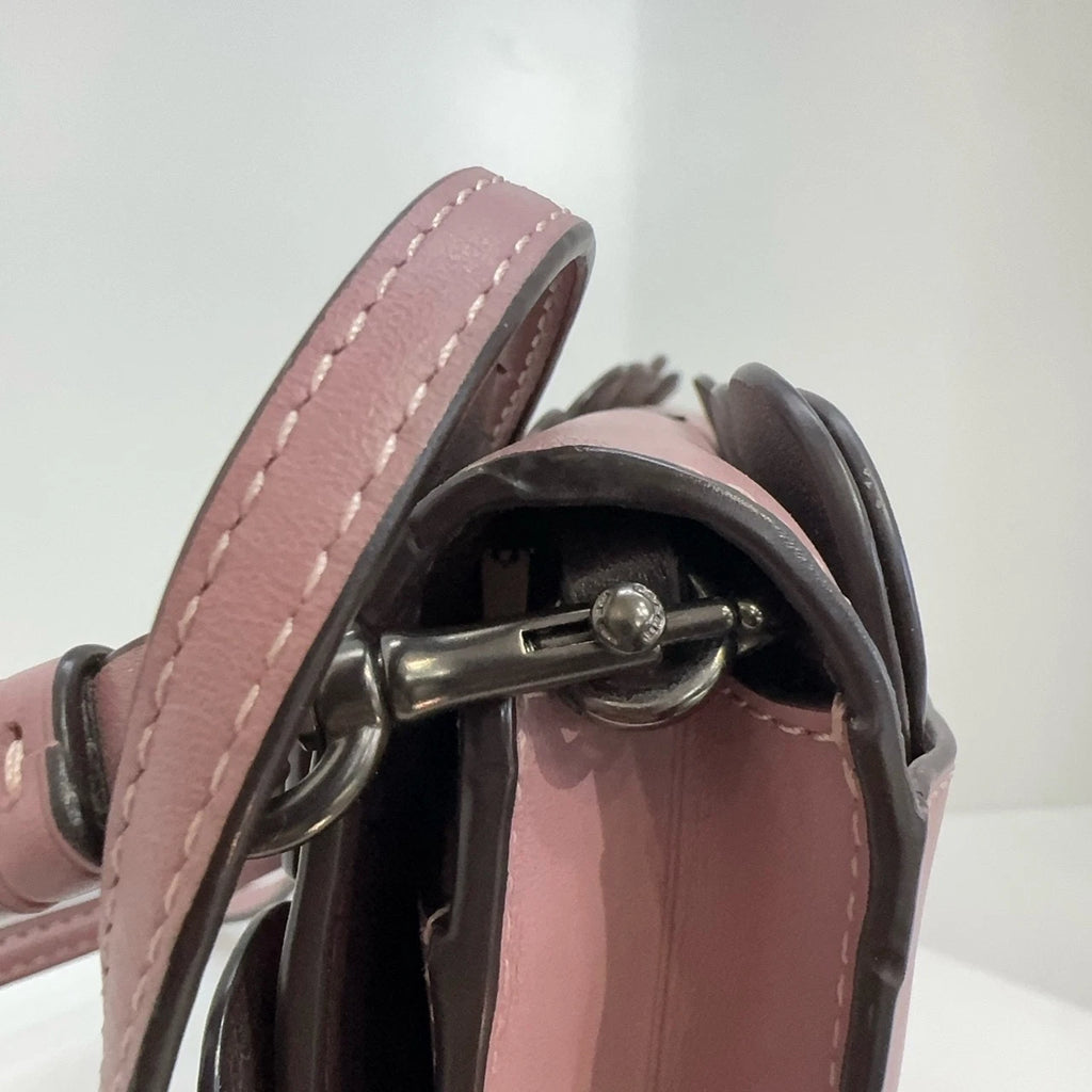 COACH Hayden 20 Polished Pebbled Leather Crossbody Clutch Bag For Women