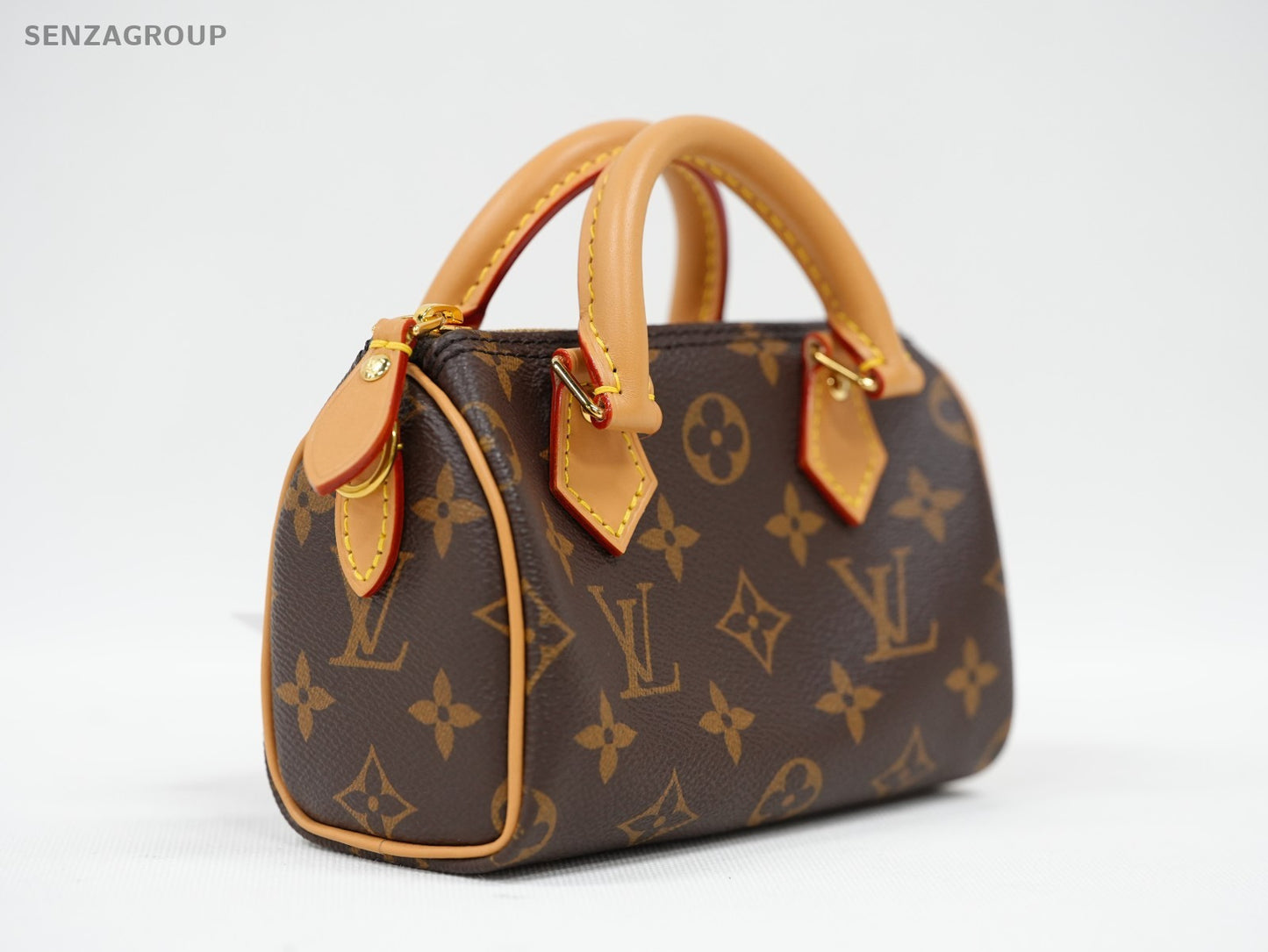 Louis Vuitton Monogram Nano Speedy 2way Shoulder Handbag Crossbody Women Classic