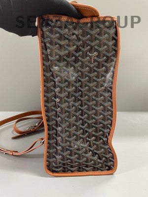Goyard Brown Silver Hardware Backpack - Classic & Stylish Women's Bag