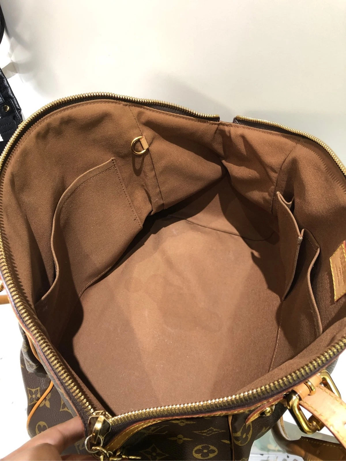Louis Vuitton Canvas Dumpling Shoulder Bag For Women