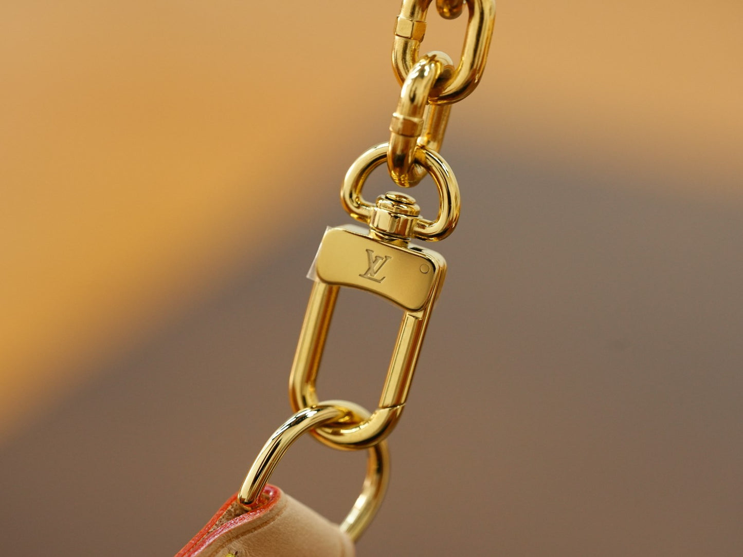Louis Vuitton Monogram Pochette Accessories Chain Shoulder bag Almost Brand NEW