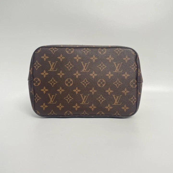 Louis Vuitton NeoNoe Monogram Canvas Medium Red Bucket Bag For Women