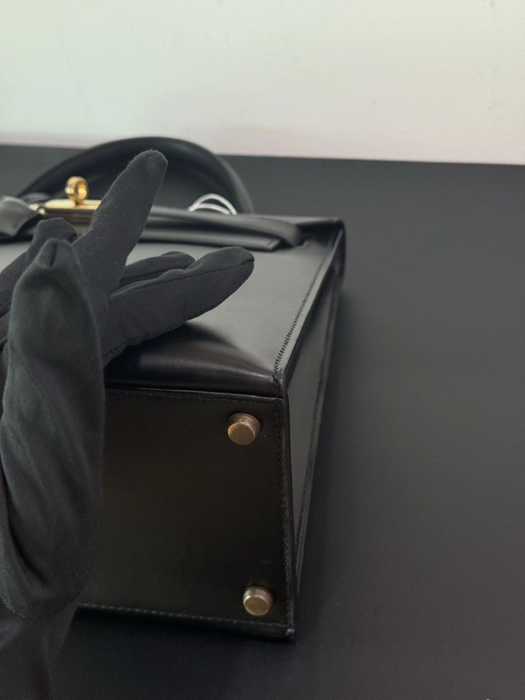 Hermès Kelly 28 Handbag Black Women Classic