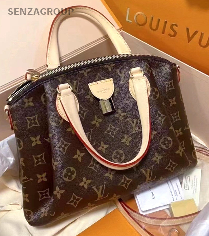 Louis Vuitton Rivoli bb Tote Top Handle 2way Shoulder bag Brown Women