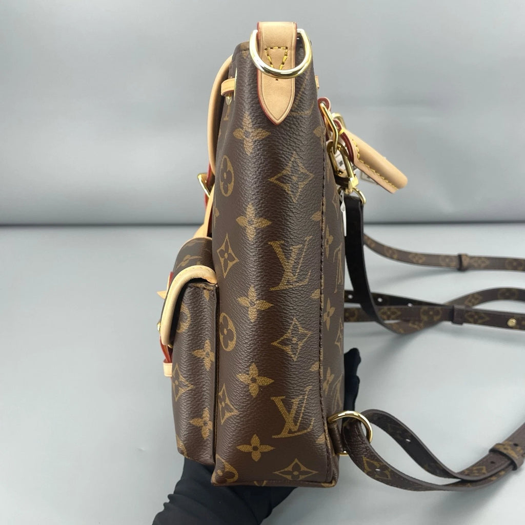 Louis Vuitton Canvas Frog Shoulder Bag For Women