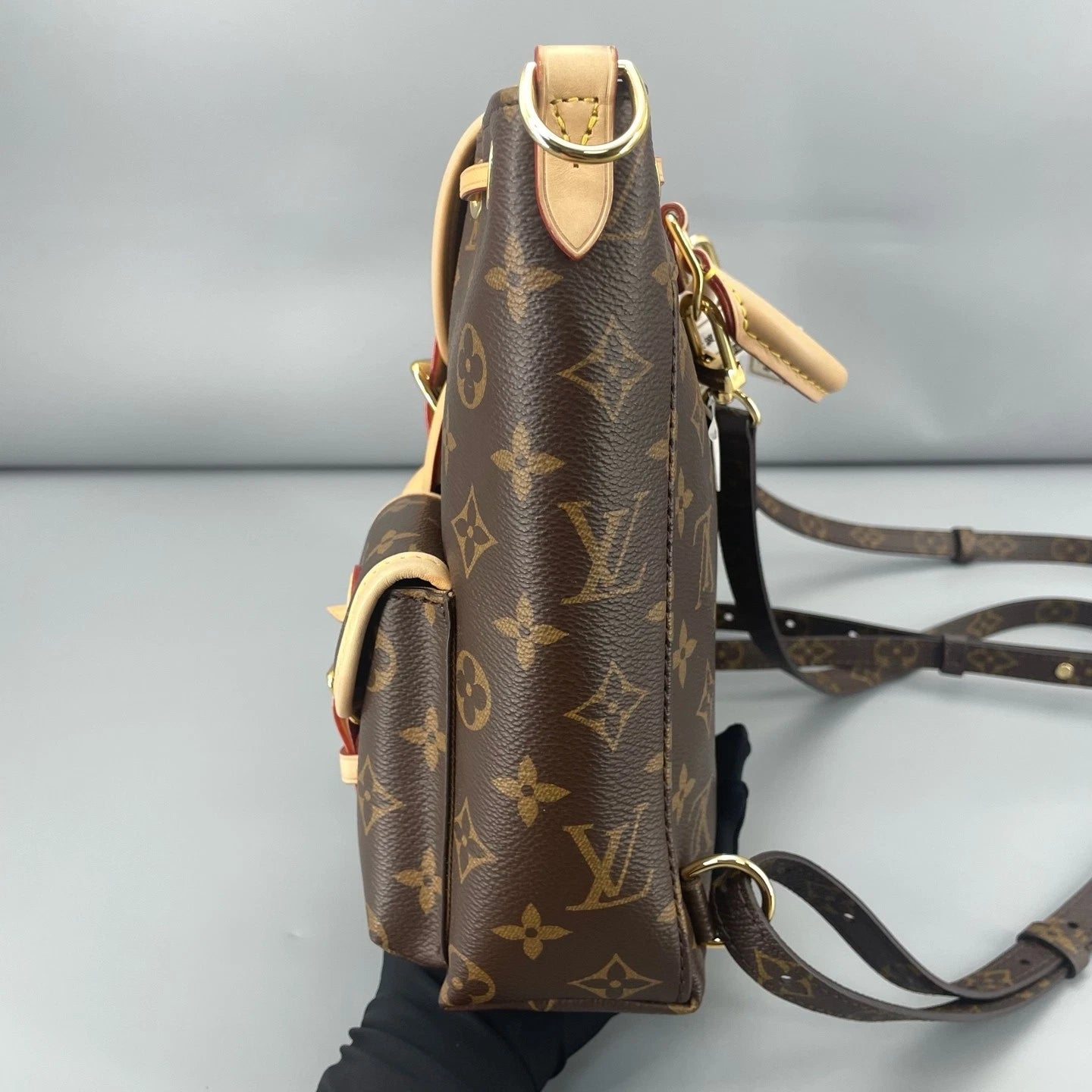 Louis Vuitton Canvas Frog Shoulder Bag For Women