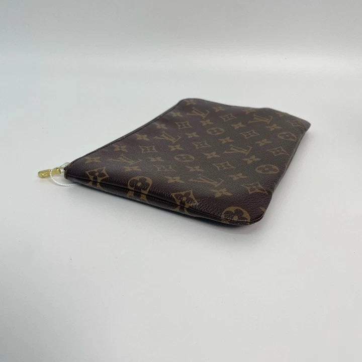 Louis Vuitton Classic Monogram Canvas Clutch For Women