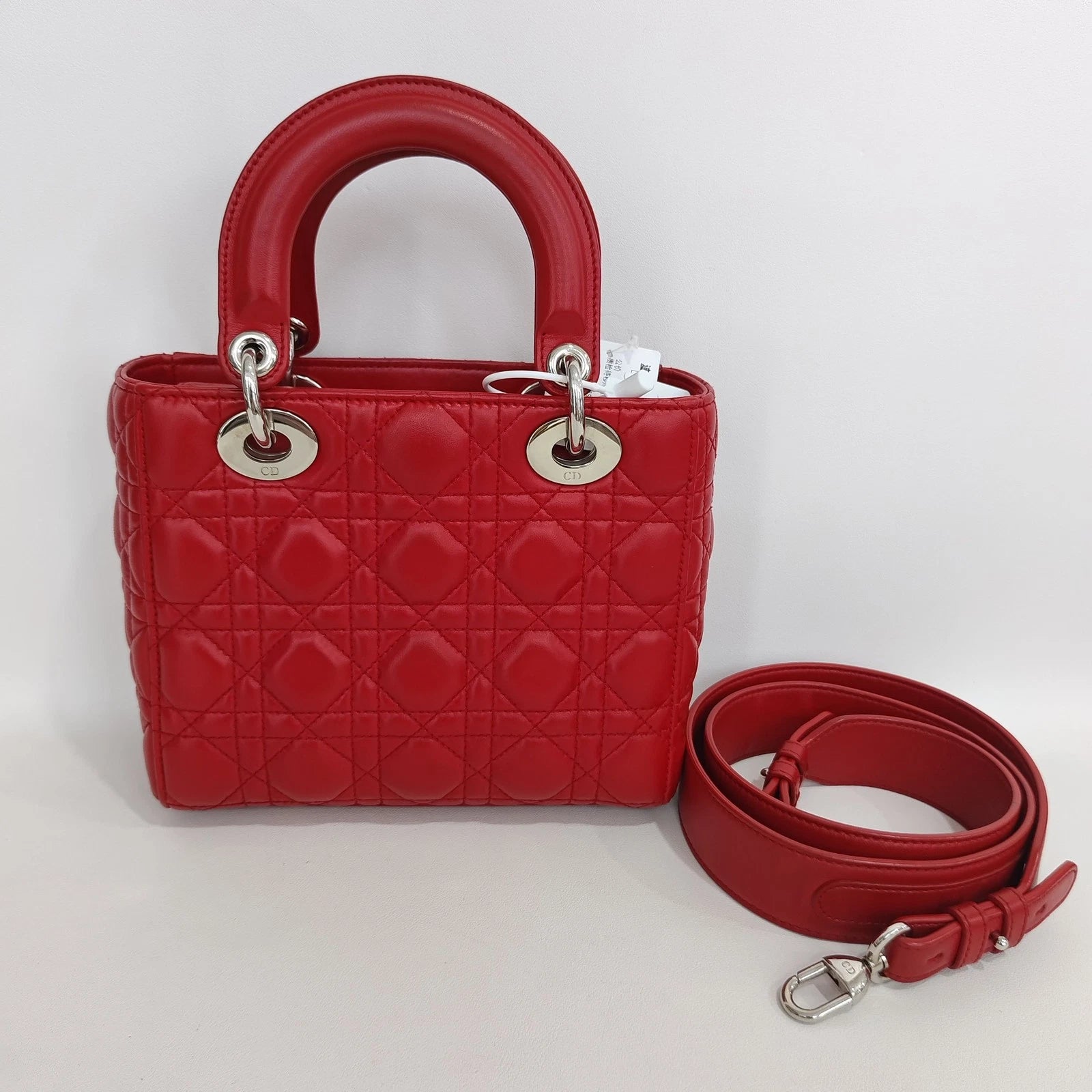 Dior Lady Dior Shoulder Bag Excellent