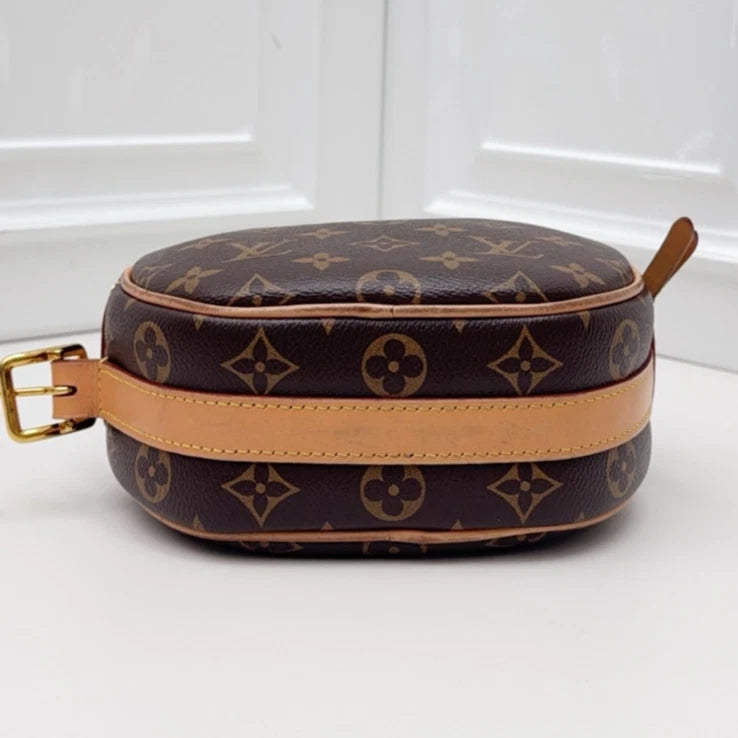 Louis Vuitton Monogram PM Shoulder Crossbody Bag Brown Women Classic