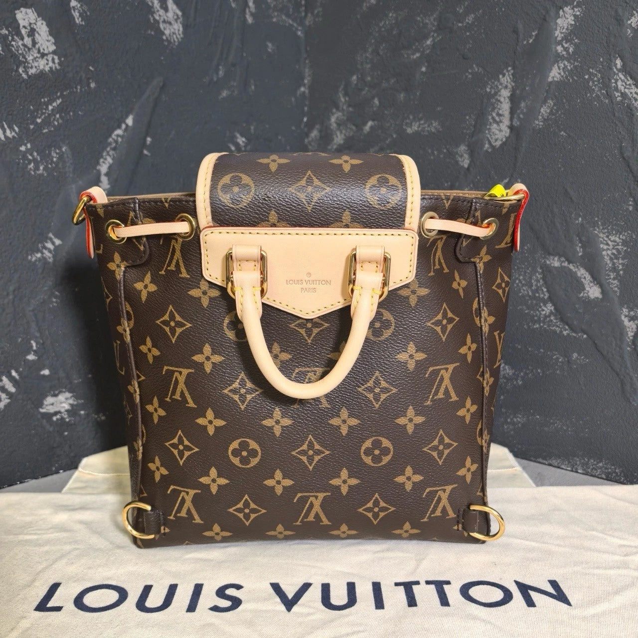 Louis Vuitton Canvas Frog Backpack For Women