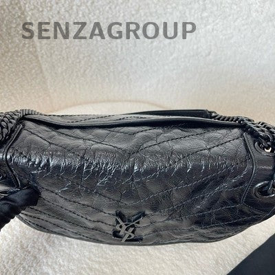 YSL Saint Laurent Niki Medium Black Chain Shoulder Crossbody Bag