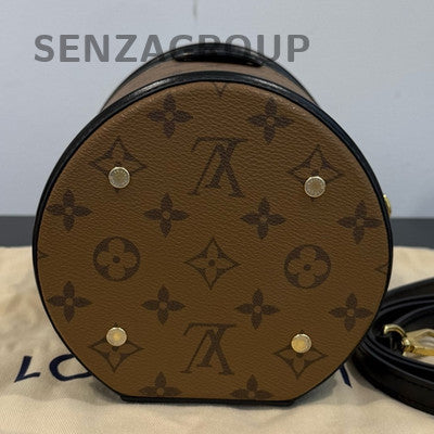 Louis Vuitton Monogram Noé Bucket Bag Brown Gold Hardware Women's