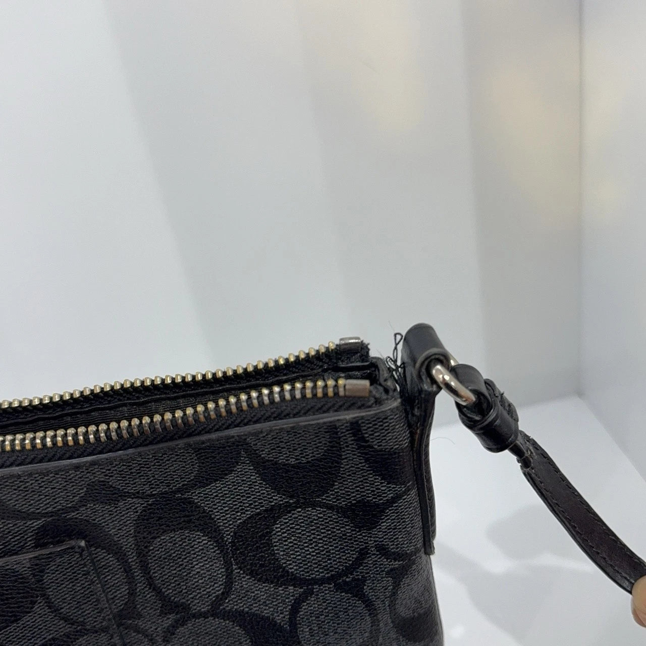 Coach Dark Grey Unisex Shoulder Crossbody Bag For Women