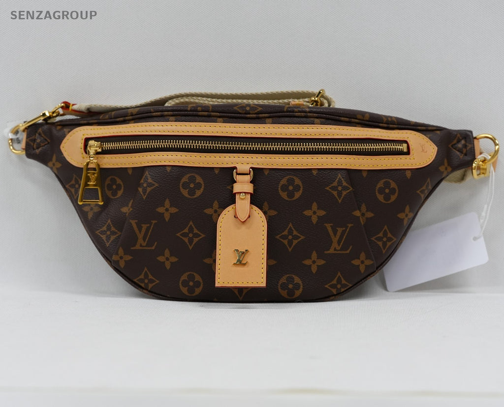 Louis Vuitton Bumbag Monogram Canvas Crossbody Shoulder bag Used Women Classic