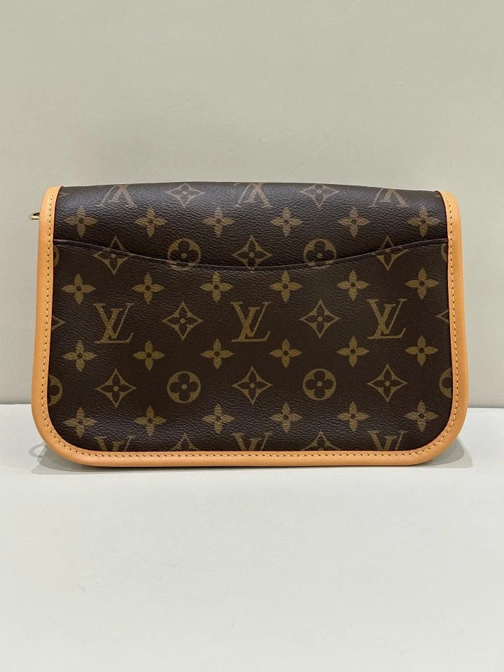 Louis Vuitton Canvas Baguette Shoulder Bag Pink Strap For Women