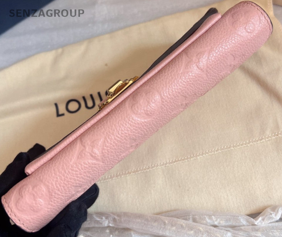 Louis Vuitton VAVIN WOC Chain Shoulder Bag Crossbody Pink Gold Women Designer