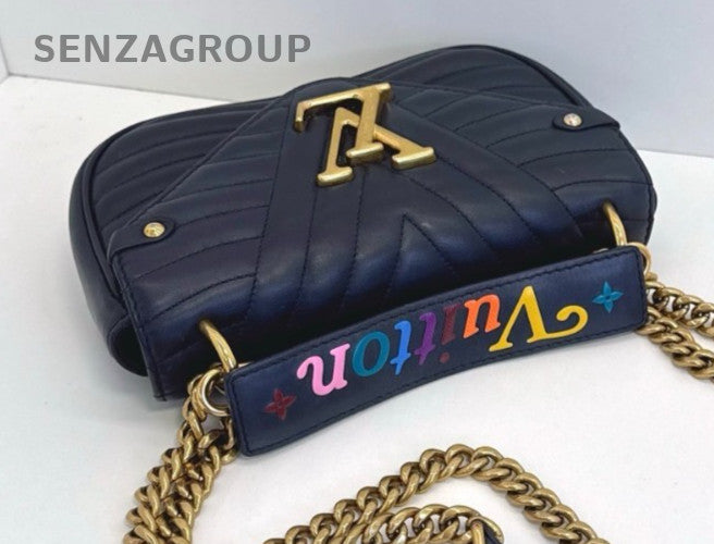 Louis Vuitton New wave PM Rainbow Logo Chain Strap Crossbody Shoulder bag Women