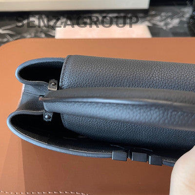 Louis Vuitton Capucines East West Medium Black Handbag Classic Women's