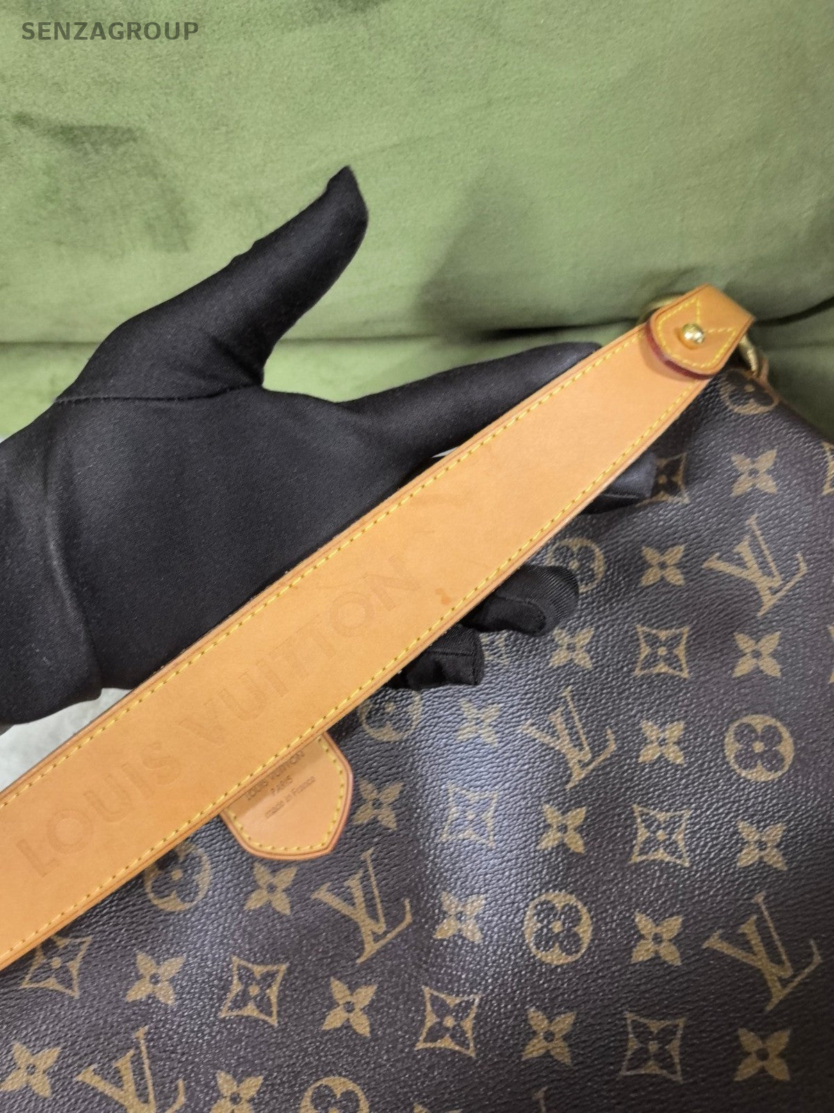 Louis Vuitton Delightful PM Top Handle Shoulder bag Monogram Women Classic Brown