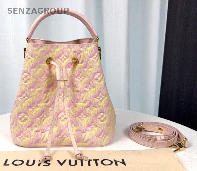 Louis Vuitton NeoNoe BB Pink glittering Limited Edition 2way Shoulder bag Women