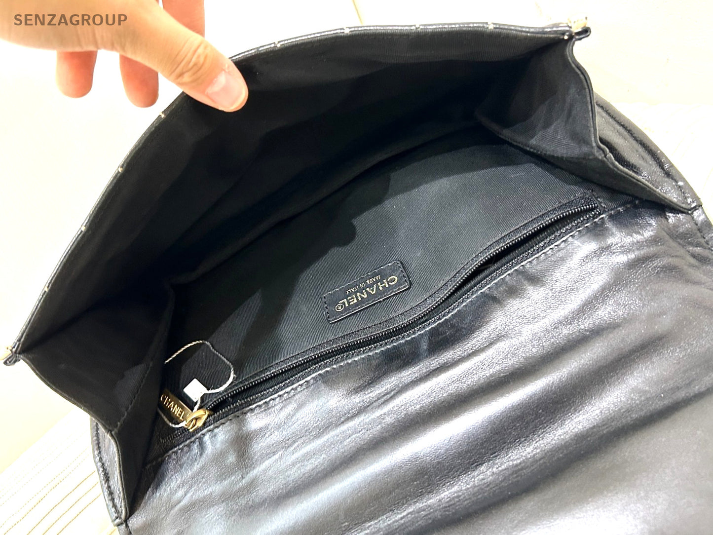 CHANEL Classic External suture line chain Shoulder bag Crossbody