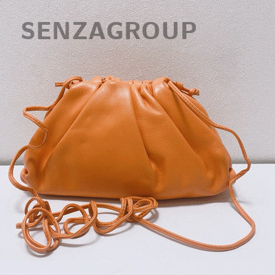 Bottega Veneta POUCH Orange Mini Crossbody Bag Women Classic Fashion