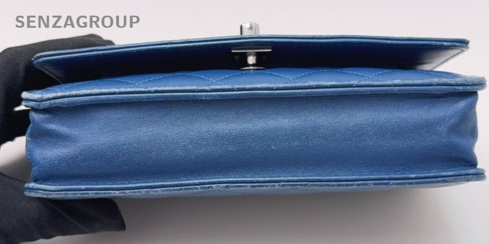 CHANEL  trendyCC woc 2ways Shoulder Crossbody Bag Women Blue
