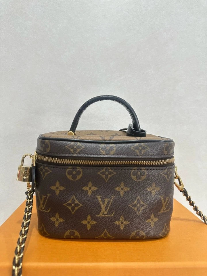 Louis Vuitton Vanity Monogram Top Handle Excellent