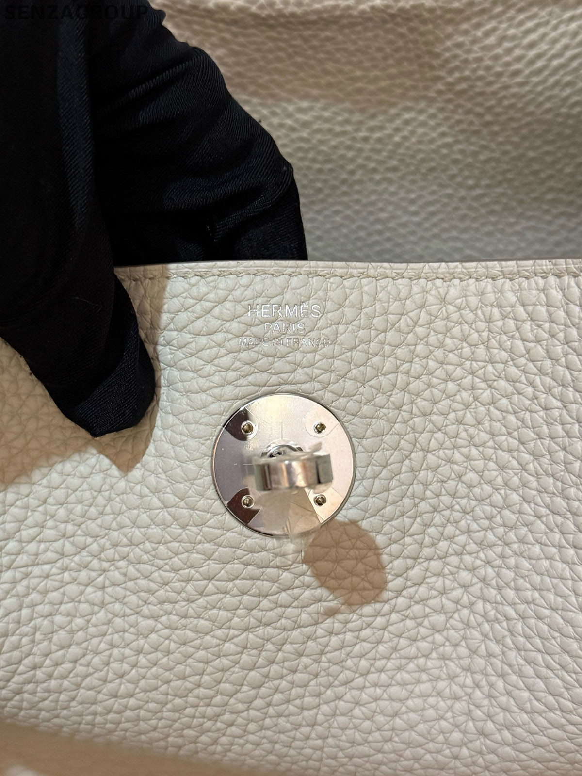 Hermès Lindy 26 Bag White Palladium Hardware - Classic Fashion Women's Handbag