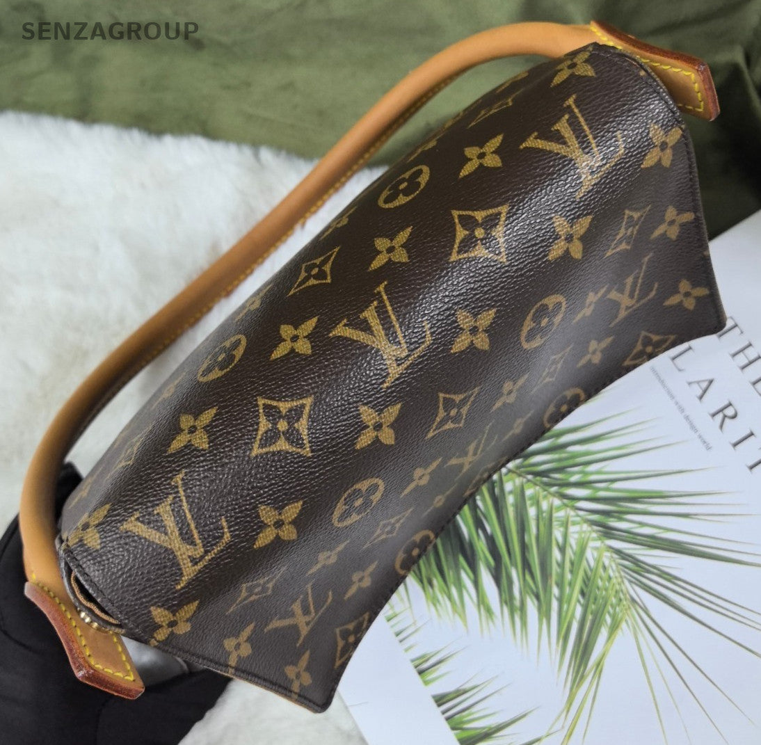 Louis Vuitton Looping PM Monogram Top Handle Shoulder bag Women Vintage Classic