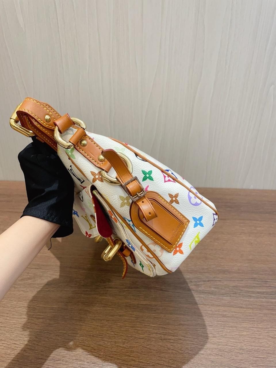 SJ0001 LV Lodge PM white multicolor【BF 12Z】