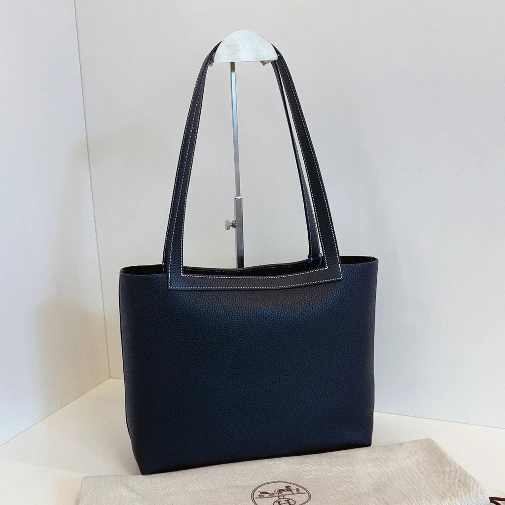 Hermes Cabasellier31 Tote Shoulder Bag Black Unisex Adults Classic