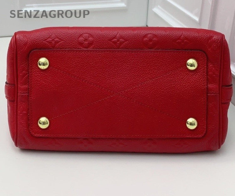 Louis Vuitton speedy25 Handbag Shoulder Crossbody Bag Women Red