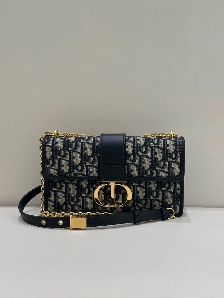 Authentic Dior Montaigne Small Chain Shoulder Bag For Women