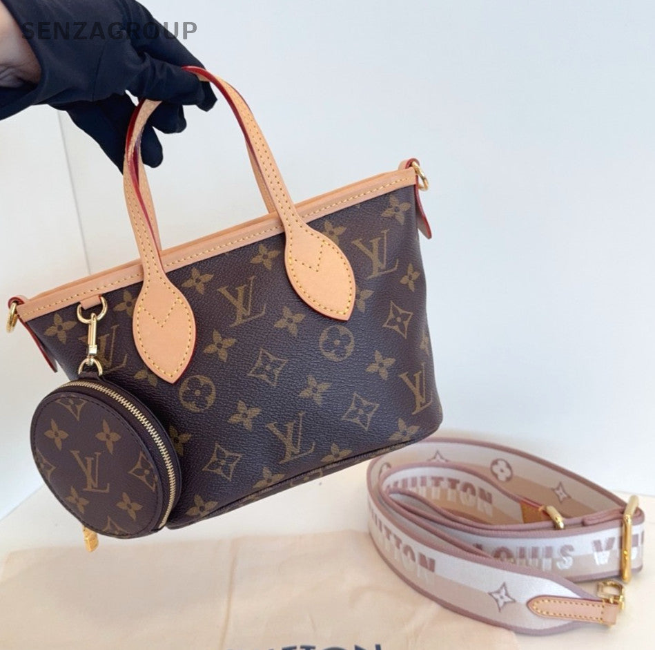 Louis Vuitton Neverfull bb Monogram Handbag 2WAY Shoulder bag Crossbody Women