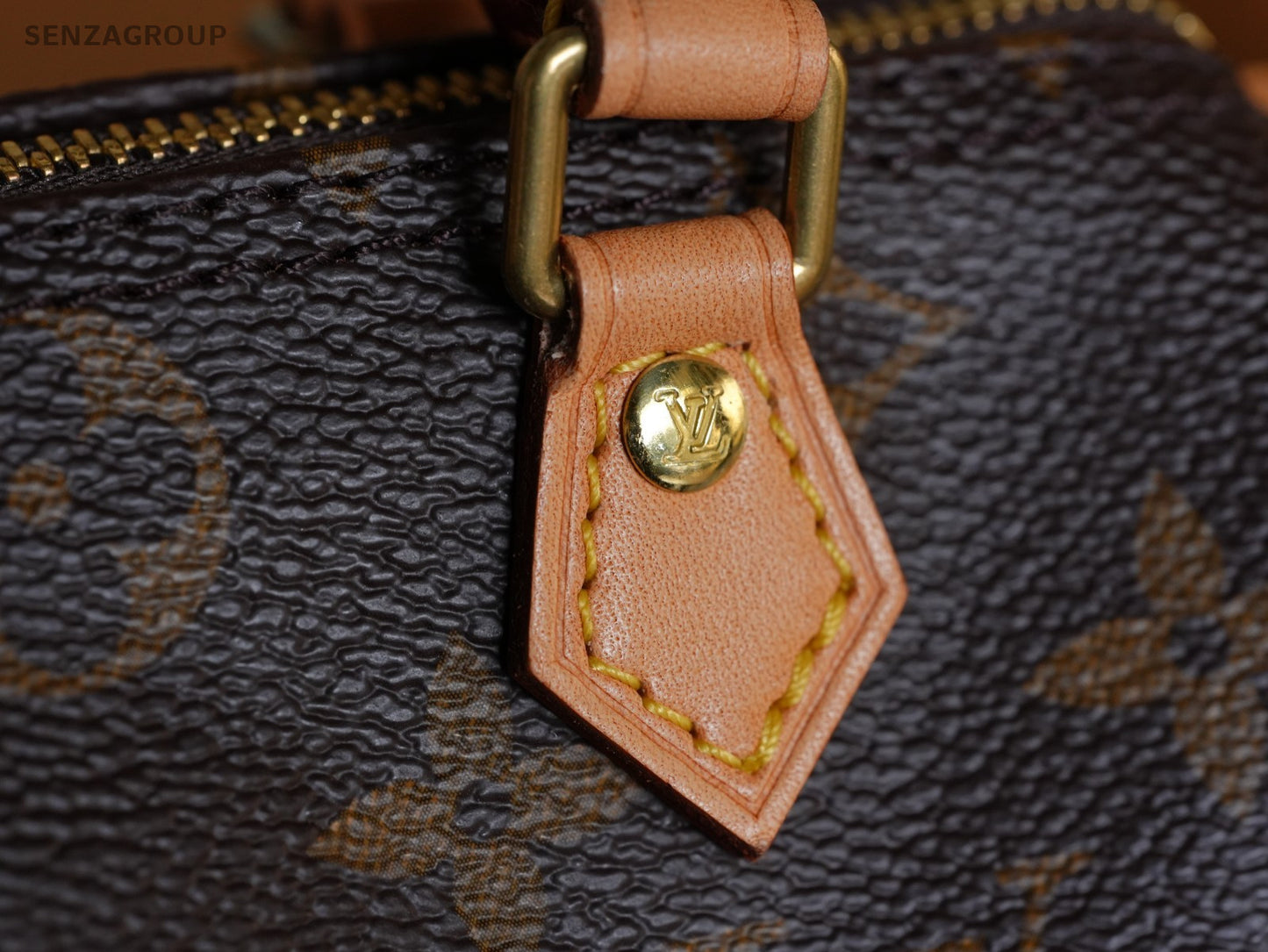 Louis Vuitton Monogram Nano Speedy Crossbody Shoulder bag Women Brown Classic