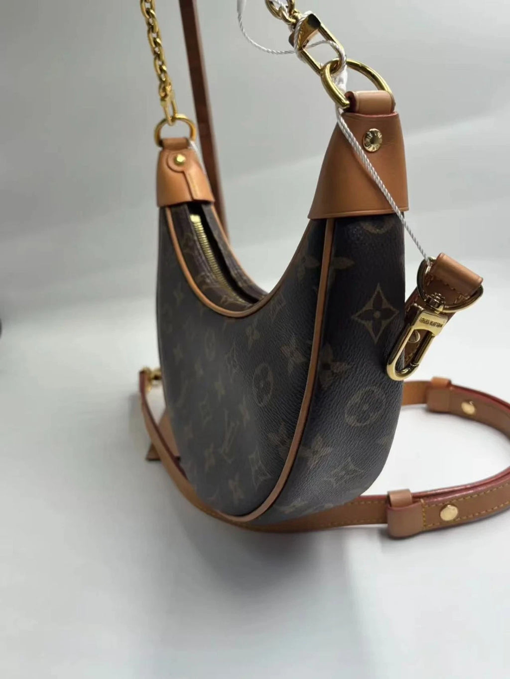Louis Vuitton Loop Monogram Canvas Shoulder Bag Excellent
