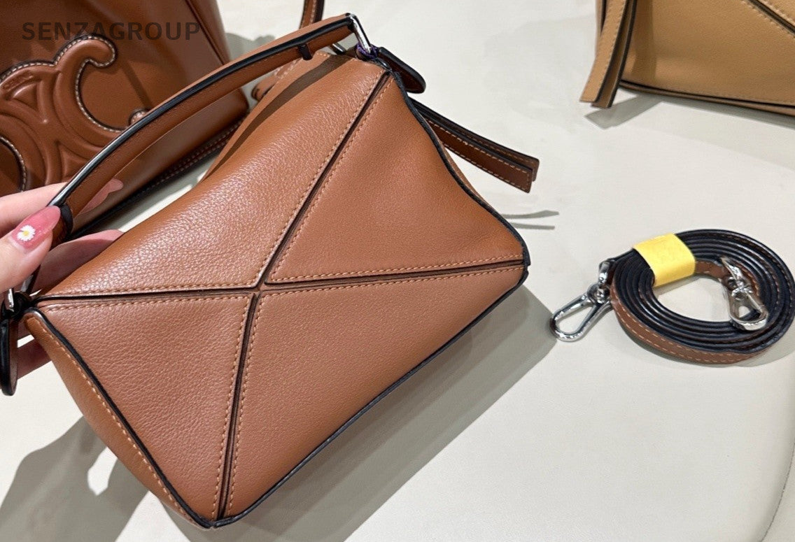 Loewe puzzle Shoulder Crossbody mini Bag Classic Brown