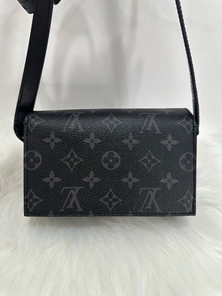 Louis Vuitton Black Steamer Mini Box Crossbody Bag For Women