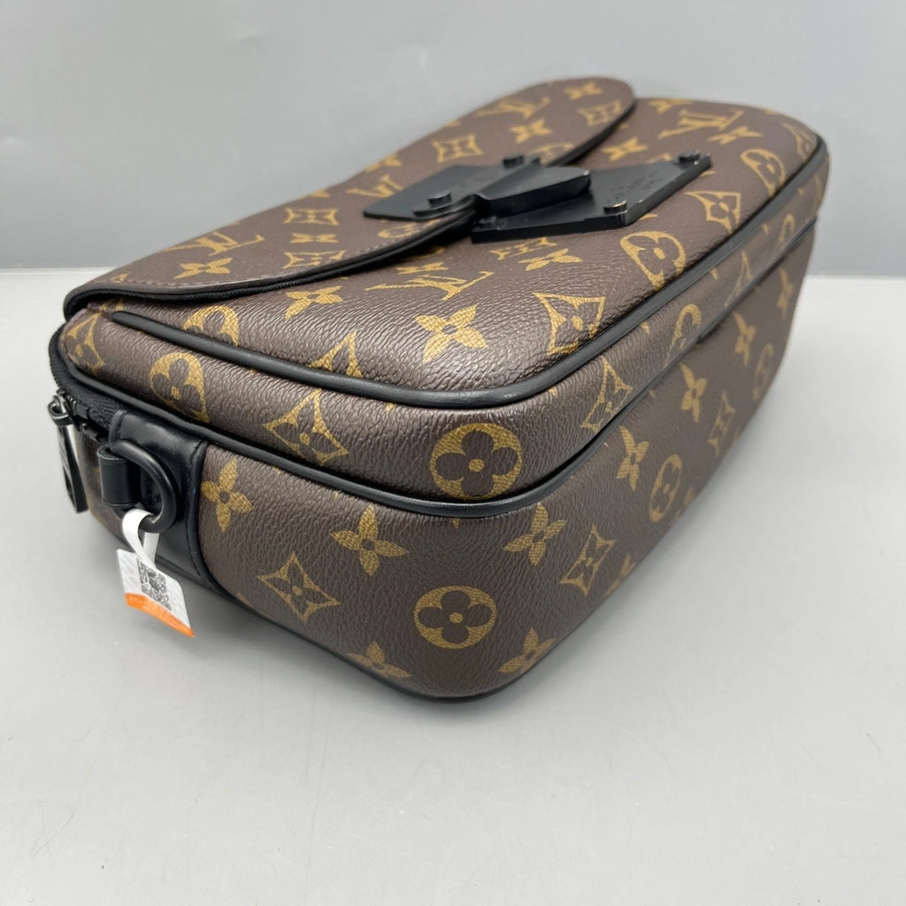 Louis Vuitton Canvas S-Lock Messenger Bag For Women