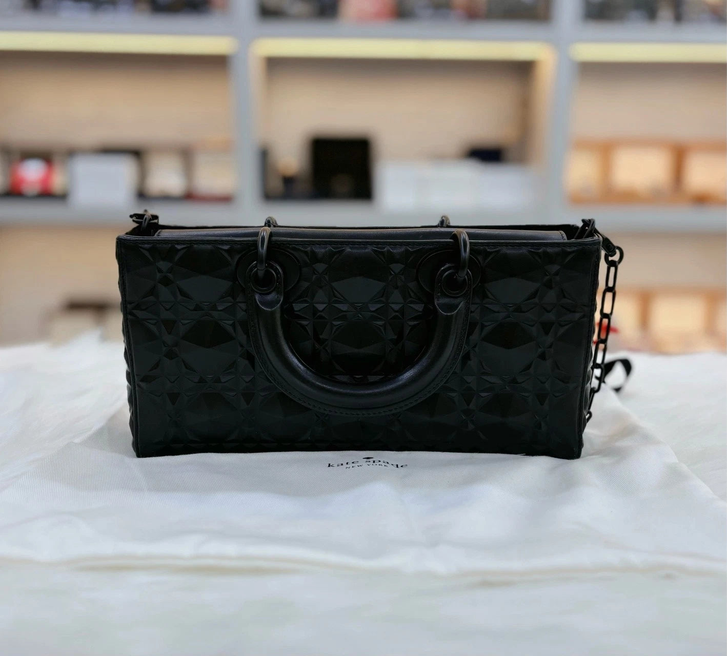Dior Lady D-Joy Medium Cannage Shoulder Handbag for Women