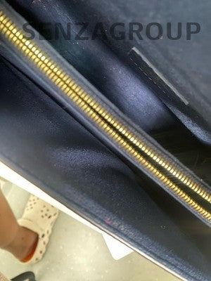 Louis Vuitton Victoire Monogram Blue Chain Crossbody Bag Women Classic