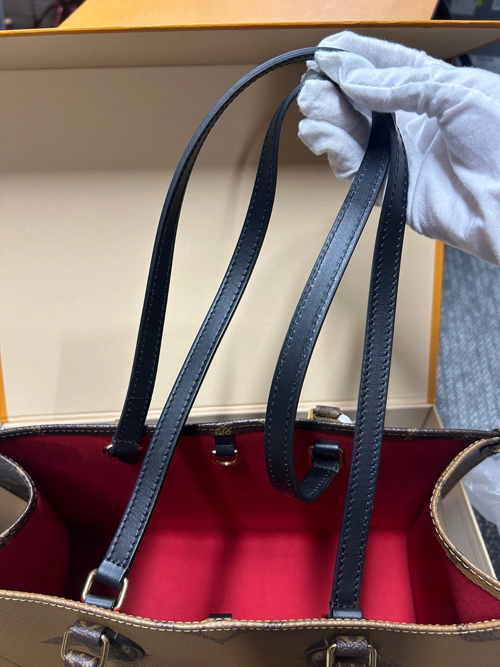 Louis Vuitton Canvas Monogram Colorblock Medium Shoulder Handbag Excellent