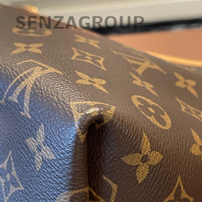 Louis Vuitton Monogram Carryall MM Tote Shoulder Bag Women's Classic