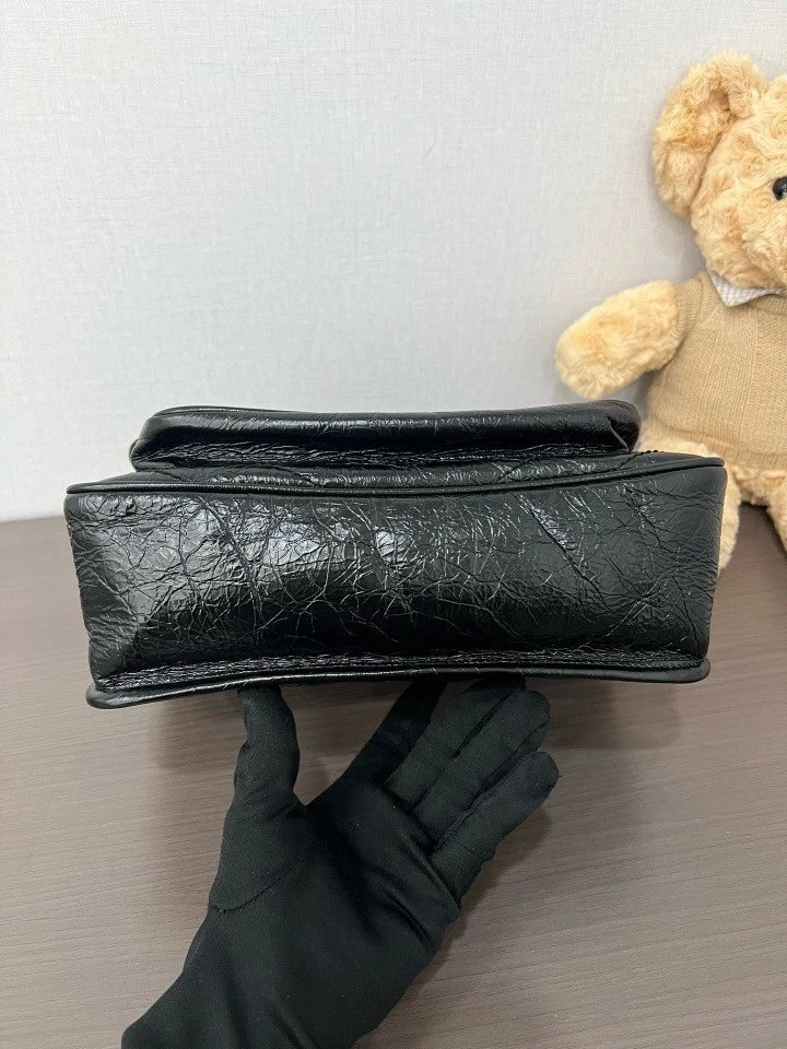 YSL Black Medium Niki Shoulder Crossbody Bag For Women