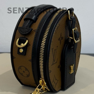 Louis Vuitton Monogram Boite Chapeau Souple Mini Round Bag